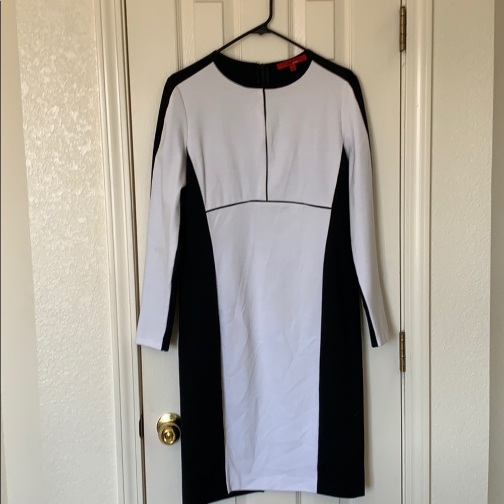 Black & White Cocktail Dress